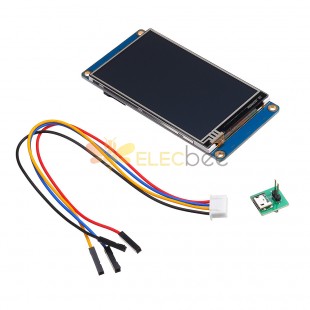 NX4024T032 3,2 pulgadas HMI inteligente inteligente USART UART serie táctil TFT LCD módulo de pantalla