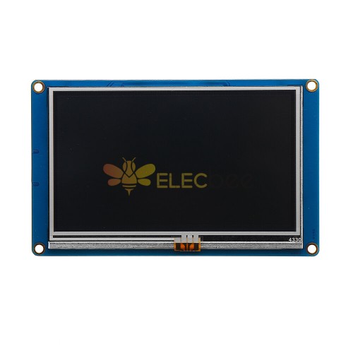 NX4827T043 4.3 Inch HMI Intelligent Smart USART UART Serial Touch TFT ...