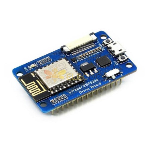 2.13 Inch Bare e-Paper Screen + Driver Board Onboard ESP8266 Module ...