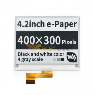 Pantalla de tinta electrónica de 4,2 pulgadas, papel electrónico, resolución de 400x300, placa de módulo de pantalla en blanco y negro