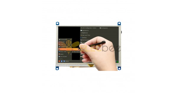 Waveshare® 5 Pollici Hdmi Lcd G 800x480 Supporta Vari Sistemi Touch Resistivo Hd Display 1266