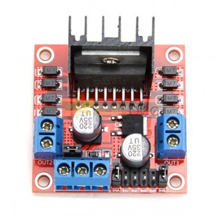 10 piezas L298N Dual H Bridge Stepper Motor Driver Board