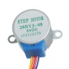 ULN2003 Sürücü Kartı ile 10 Adet DC 5V 4 Fazlı 5 Telli Step Motor