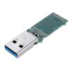 3 Stück BGA152 BGA132 BGA136 TSOP48 NAND Flash USB 3.0 U Disk PCB IS917 Hauptcontroller ohne Flash-Speicher zum Recyceln von SSD-Flash-Chips