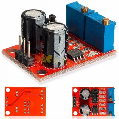 3個のNE555パルス周波数デューティサイクル調整可能モジュール方形波信号発生器ステッピングモータードライバー