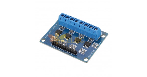 4CH 4 Channel HG7881 H-bridge DC 2.5-12V Stepper Motor Driver Controller PCB Board 4 Way 2 Phase Geekcreit for Arduino