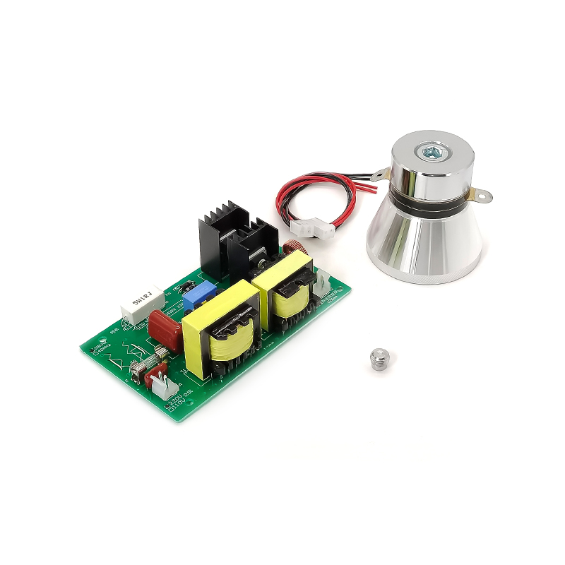 AC 220V 60W-100W Ultrasonic Cleaner Power Driver Board With 2Pcs 50W 40KHZ Transducers