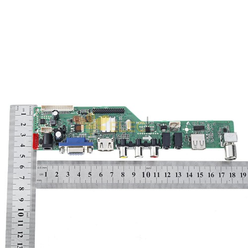 Цифровой Сигнал M3663.03B DVB-T2 Универсальный Контроллер ЖК.