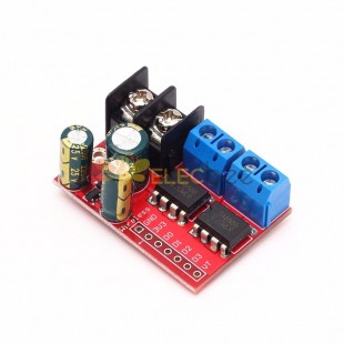 H Bridge Control remoto 5A 3V-14V Dual DC Motor Drive Module Voltaje Inverso PWM Velocidad Regulación Doble Super L298N