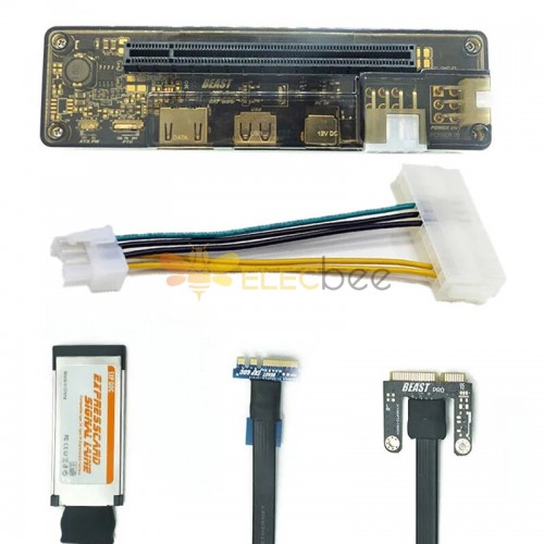 PCI-E EXP GDC Externes Laptop-Videokarten-Dock, Grafikkarte, Laptop-Dockingstation, Mini-PCI-E/NGFF/Expresscard-Schnittstelle – Mini-PCI-E-Schnittstelle