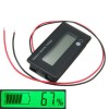 3 Stück 12 V/24 V/36 V/48 V 8–70 V LCD-Säure-Blei-Lithium-Batterie-Kapazitätsanzeige, digitales Voltmeter