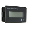 3 Stück 12 V/24 V/36 V/48 V 8–70 V LCD-Säure-Blei-Lithium-Batterie-Kapazitätsanzeige, digitales Voltmeter