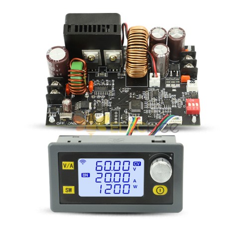 XY6020L 6–70 V CNC-einstellbares stabilisiertes Spannungsnetzteil, Konstantspannung, Konstantstrom, 20 A/1200 W Buck-Modul – nur Modulplatine