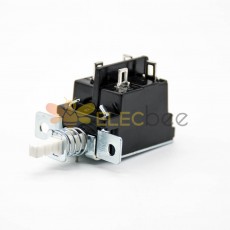 TV Power Switch Single Pole Single Throw Angled Through Hole TV-5 2 Hole  250V 5A Push Button Switch Copper 20mm