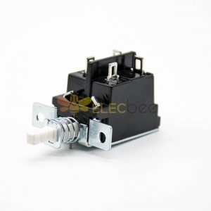 Interruptor de potencia KDC-A04 angulo a través del agujero doble polo doble tiro 2 agujero 250V-5A cobre 25mm