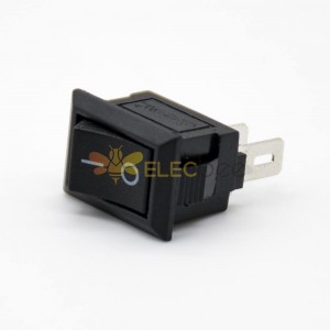 Power Supply Rocker Switch Painel de Operação Solder Cable 2 Pin 2 Posição KCD11-101