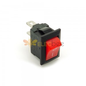 Rocker Power Switch Операция Группа KCD11-101 Стель Кабель 2 Контакт 2 Позиция