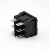 Rocker Switch Netzschalter KCD5-203 Panel Mount 2 Position 6 Pin Gerade Lötkabel