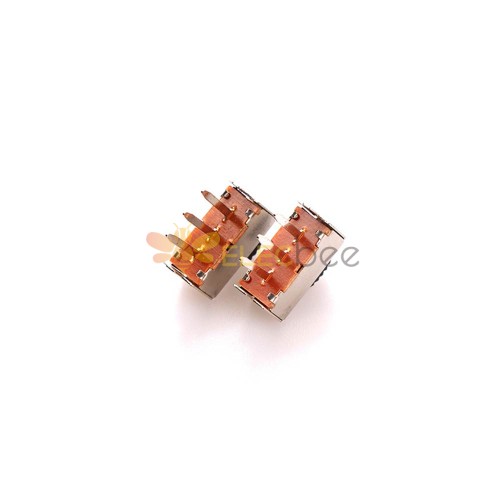 10 Uds. Interruptor deslizante de 8 pines y 14 SS12F06 SS interruptor electrónico de juguete eléctrico pequeño Vertical de corriente pequeña