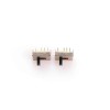 10 Uds. Interruptor de electrodomésticos pequeños de tres posiciones de doble fila SS23D07