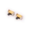 10Pcs Horizontal SK - SK-1P2T SK12D28 VG Handle Slide Switch High-Temperature 2.5 Pin Straight Pin Slide Switch Slide Switch