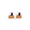 10Pcs Horizontal SK - SK-1P2T SK12K17PG4-N-C Slide Switch High-Temperature 2.5 Pin Straight Pin Slide Switch Small Slide Switch