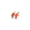 10 PCS Punho Vermelho Deslizante Shell Ventilador Interruptor de Brinquedo SS12F15 Interruptor Deslizante