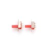 10 PCS Punho Vermelho Deslizante Shell Ventilador Interruptor de Brinquedo SS12F15 Interruptor Deslizante