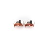 10Pcs SK23D06 Double-Row Eight-Pin Three-Position Side Slide Switch SH Horizontal Electronic Toy Switch