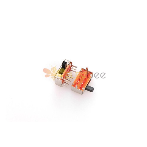 10Pcs SK23D27 2P3T Horizontal Slide Switch SK Horizontal Electronic Toy Switch