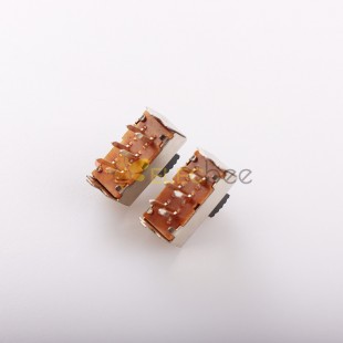 10PCS SS22F09 電子玩具車開關立式SS - SS-2P2T