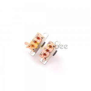 10PCS Slide Switch - Leaked Shell Centerline Light SS-1P2T SS12F28 Toggle and Slide Switch
