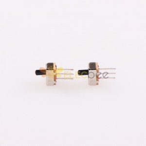 10 Stück Schiebeschalter – SS – SS-1P2T SS12D00 mit Lichtloch, Miniatur für kleine Soundsysteme