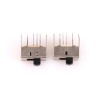 10PCS Schiebeschalter - SS-2P3T SS23E03 mit Lichtloch, Miniatur für Soundsysteme