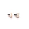 10pcs SS12F45 Straight Insert Two-Position Toggle Slide Switch for Audio and Push Button Switch