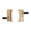 10Pcs SS26D Series Double Pole Six-Position Two-Row Six-Position Slide Switch