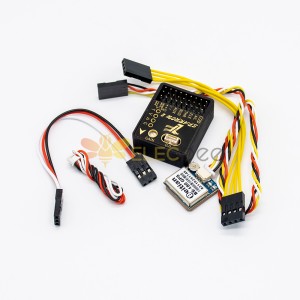 Controlador de vôo AFPV SN Sparrow FC estabilizador giroscópio de 6 eixos com módulo GPS M7 para avião FPV RC de asa fixa