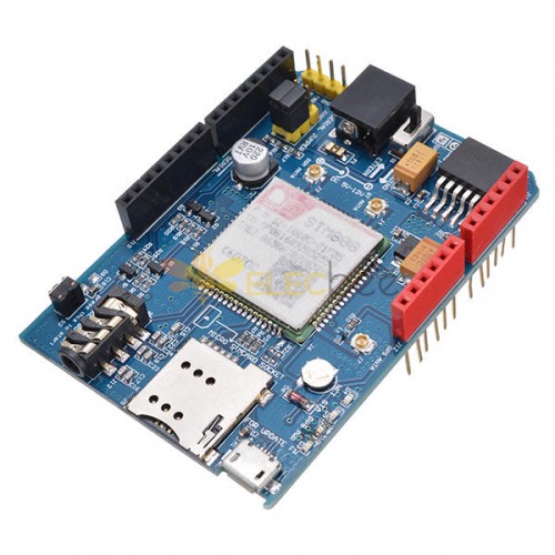 Module de carte de développement SIM808 GSM GPRS GPS BT pour Arduino - produits compatibles avec les cartes Arduino officielles