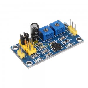 10 stücke NE555 Impulsfrequenz Tastverhältnis Welle Rechteckwelle Signalgenerator Einstellbare 555 Board NE555P Modul