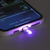 Placa de lámpara de desinfección ultravioleta con puerto Lightning de 3,3 V, módulo LED de desinfección UVC rápida portátil para teléfono