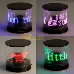 الروتاري LED الإلكترونية الروتاري POV Light الإلكترونية المسابقة الإبداعية LED المجمعة USB 5V شحن