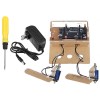 双头 Beyboard 机械答题器 DIY 组装电子技术 DIY 套件 Kit+12V adapter