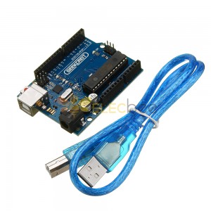 2 uds UNO R3 ATmega16U2 placa principal de desarrollo USB para Arduino-productos que funcionan con placas oficiales para Arduino