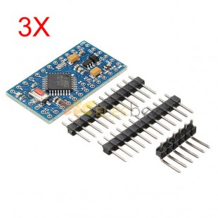 3Pcs Pro Mini Module 3.3V 8M Arduino 交互式開發板 - 與官方 Arduino 板配合使用的產品