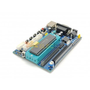 DC 12V PIC16F877A PIC Minimum System Development Board Emulator JTAG ICSP Program Minimum System Microcontroller Module