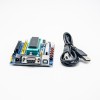 DC 12V PIC16F877A PIC Minimum System Development Board Emulator JTAG ICSP Program Minimum System Microcontroller Module