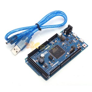 Placa de desenvolvimento de módulo de 32 bits DUE R3 com cabo USB para Arduino - produtos que funcionam com placas Arduino oficiais