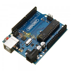 UNO R3 ATmega16U2 開發模塊板，不帶用於 Arduino 的 USB 電纜 - 與官方 Arduino 板配合使用的產品