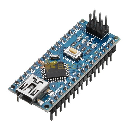 Nano V3 模塊改進版 Arduino 無電纜開發板 - 與官方 Arduino 板配合使用的產品 10pcs