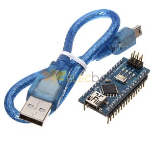 Arduino용 USB 케이블 개발 보드가 포함된 Nano V3 모듈 개선 버전 - 공식 Arduino 보드와 함께 작동하는 제품